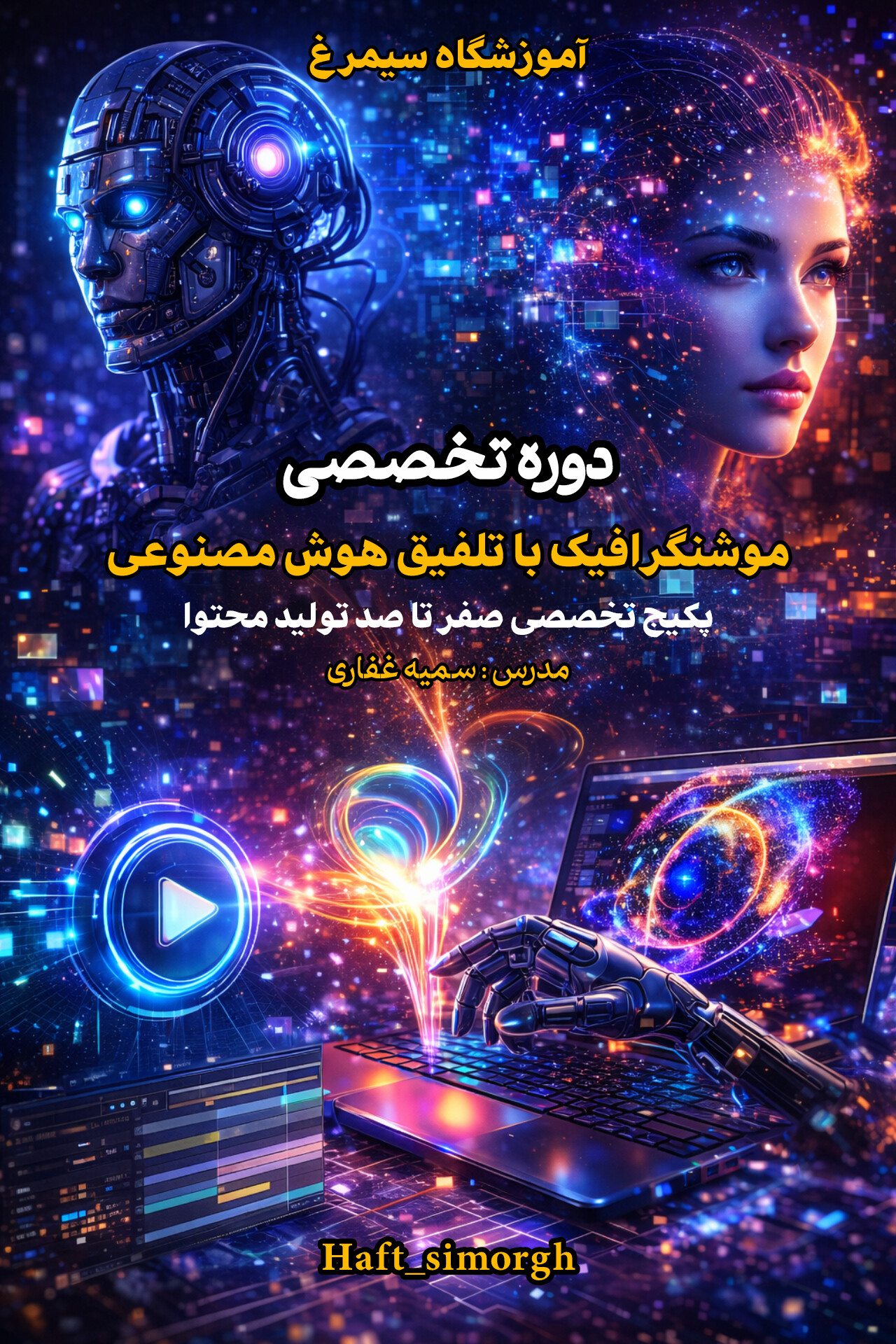 موشنگرافیک با هوش مصنوعی ( ترند خاکی )