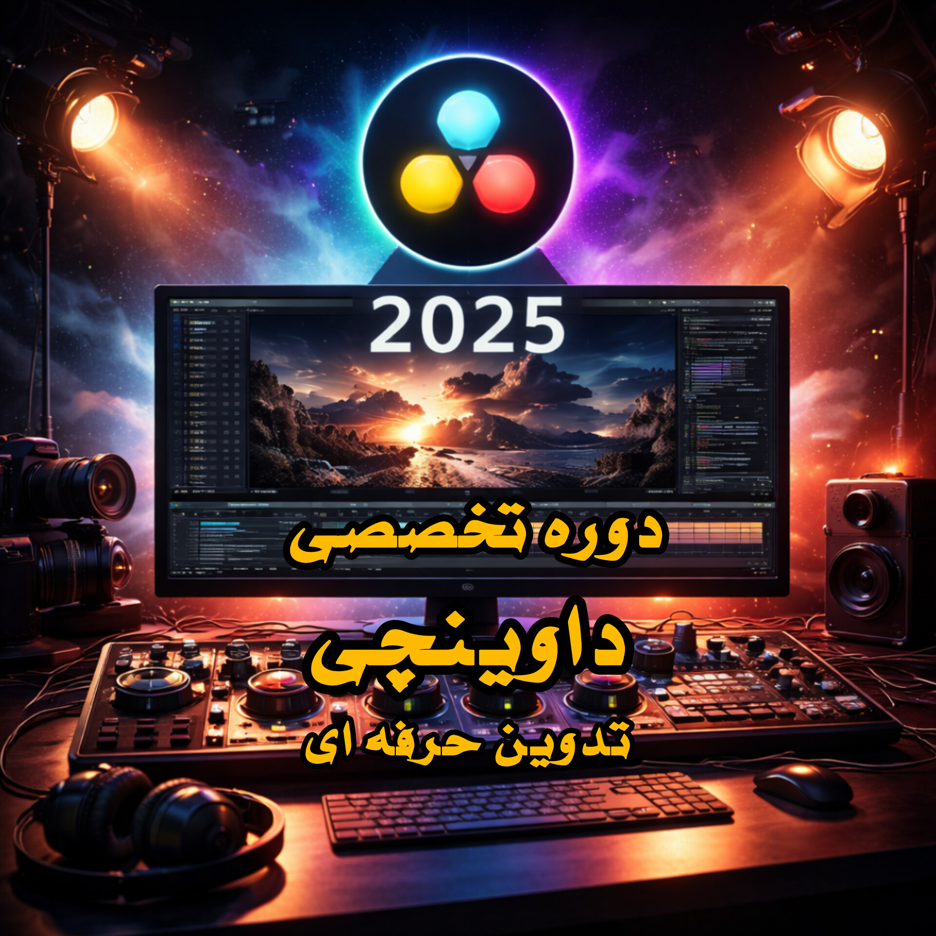 داوینچی  DaVinci Resolve ( تدوین حرفه ای )